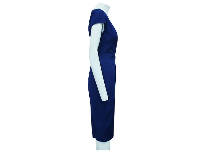 Reiss Elektrisch blaues Kleid - Ansicht 4