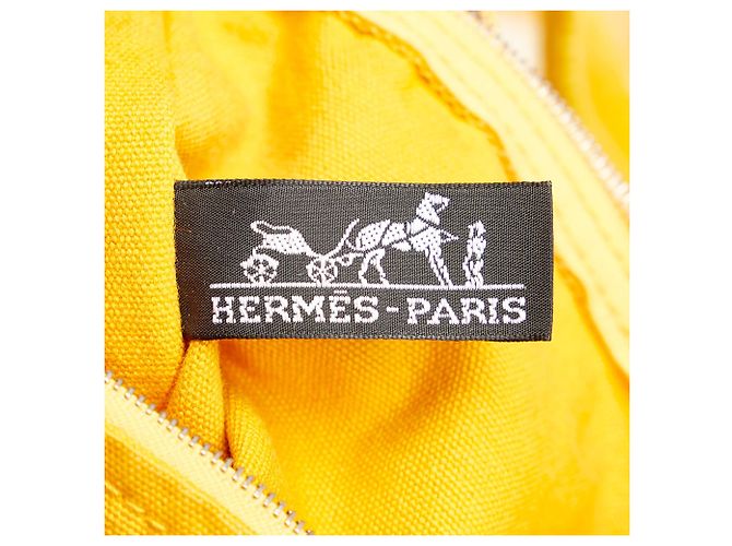Hermès Hermes amarillo Cannes MM Blanco - vista 6