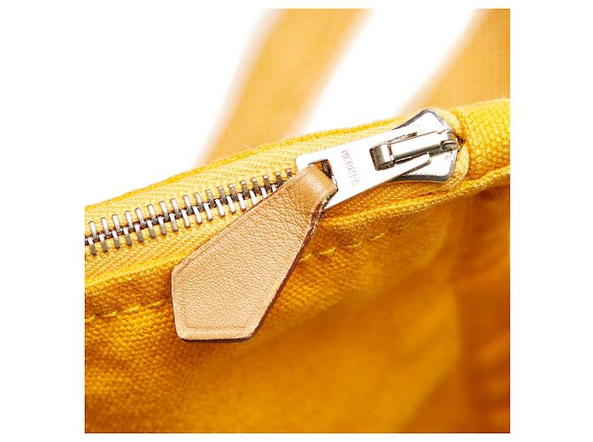 Hermès Hermes amarillo Cannes MM Blanco - vista 7