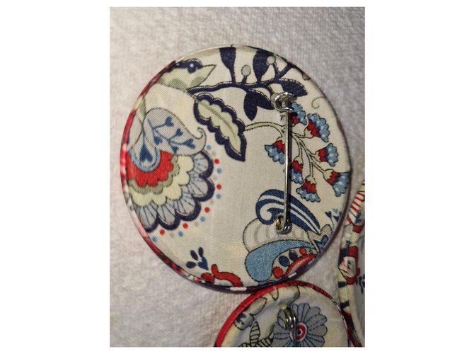Hermès Spille Hermes Petit H Nero Bianco Rosso - vista 7