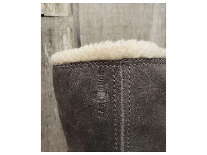 Car Shoes Stivali foderati di scarpe da auto come nuove 37 Taupe - vista 2