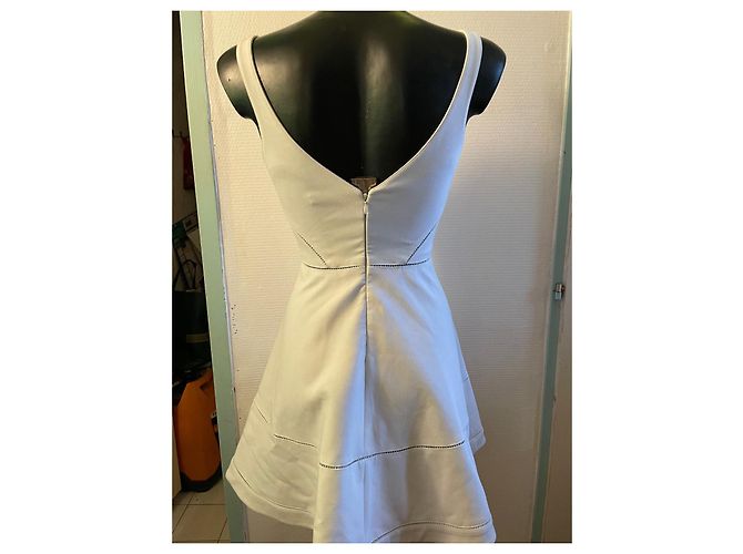 Elizabeth And James Trapezkleid Weiß - Ansicht 5