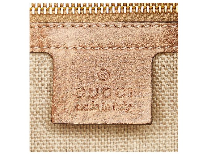 Borsa a tracolla Gucci marrone New Jackie Bamboo - vista 6