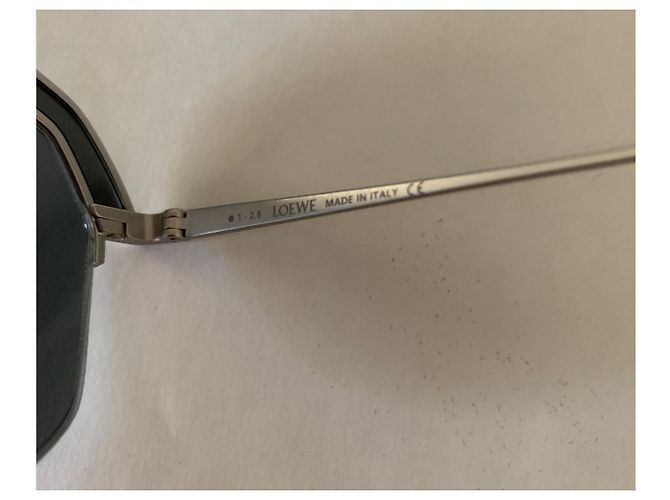 Loewe Graue geometrische Pilotenbrille - Ansicht 9