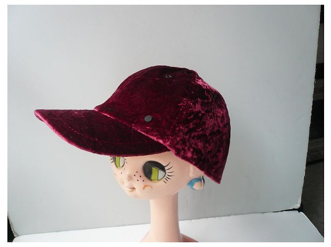 MAISON MICHEL New cap nero velvet black TL - vista 2