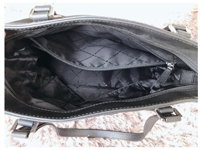 Borsa tote Michael Kors nera in pelle Nero - vista 6