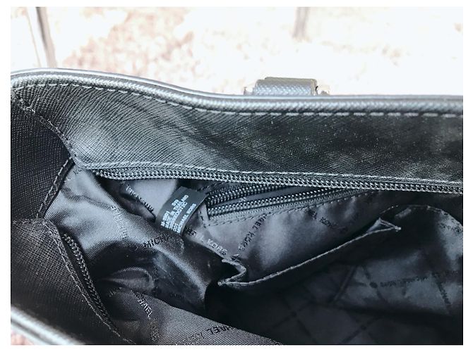 Borsa tote Michael Kors nera in pelle Nero - vista 9