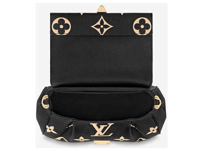 Louis Vuitton Bolso Favourite Monogram Empreinte Cuero Negro - vista 3