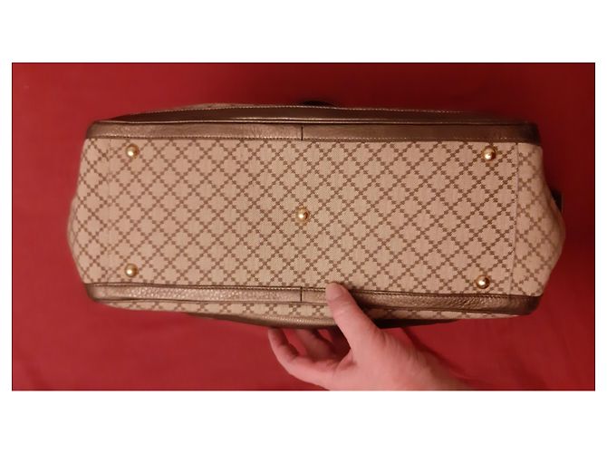 Borsa Gucci in pelle e tessuto Multicolore - vista 13