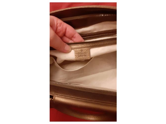 Borsa Gucci in pelle e tessuto Multicolore - vista 9