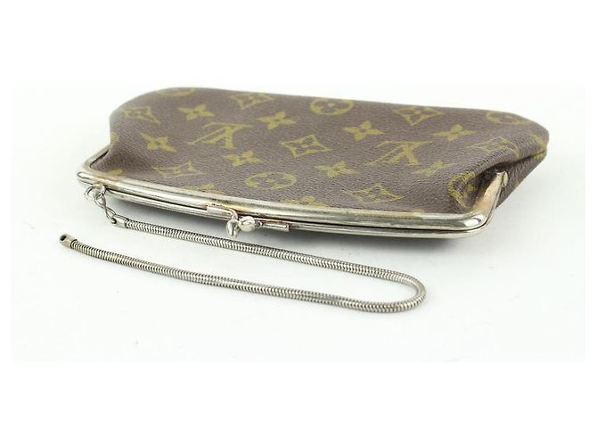 Louis Vuitton French Twist Clutch mit Monogramm Kisslock-Beutel - Ansicht 10