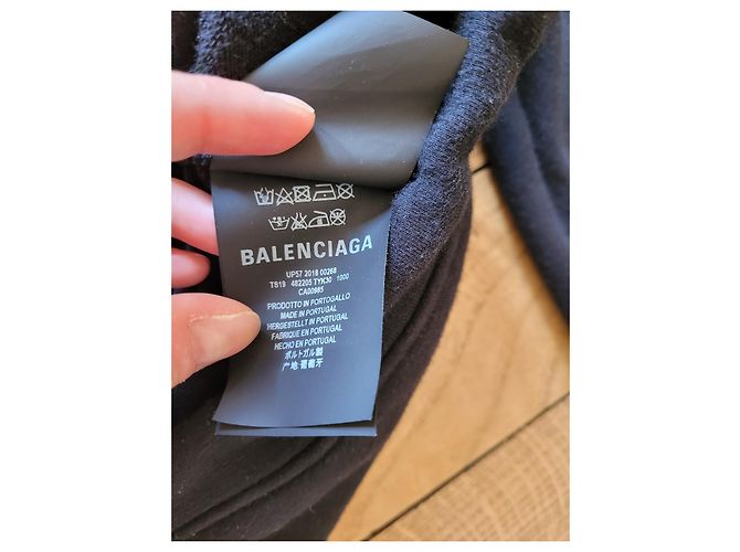 Balenciaga schwarzes Sweatshirt - Ansicht 6