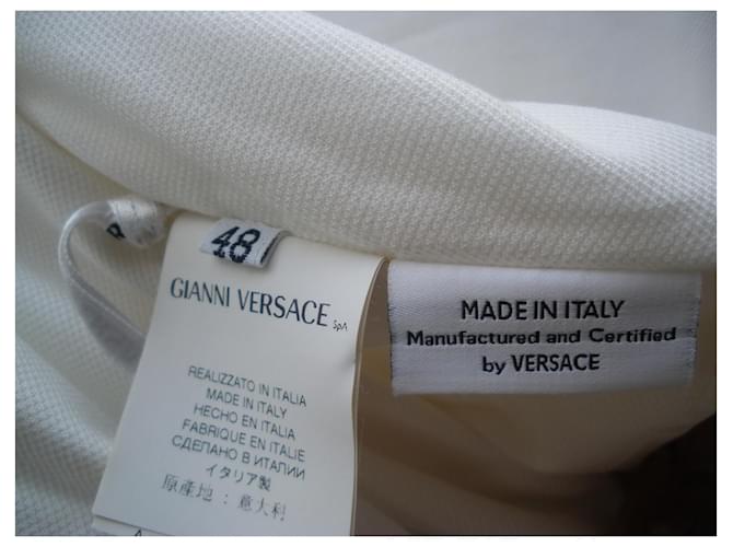 Versace Kleid Weiß Baumwolle - Ansicht 11
