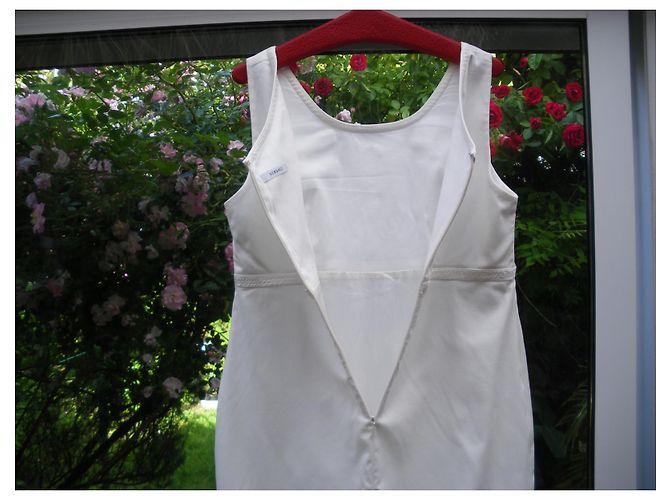 Versace Kleid Weiß Baumwolle - Ansicht 3