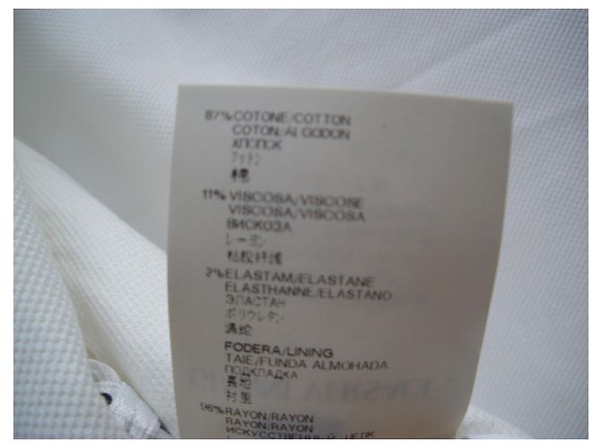 Versace Kleid Weiß Baumwolle - Ansicht 9