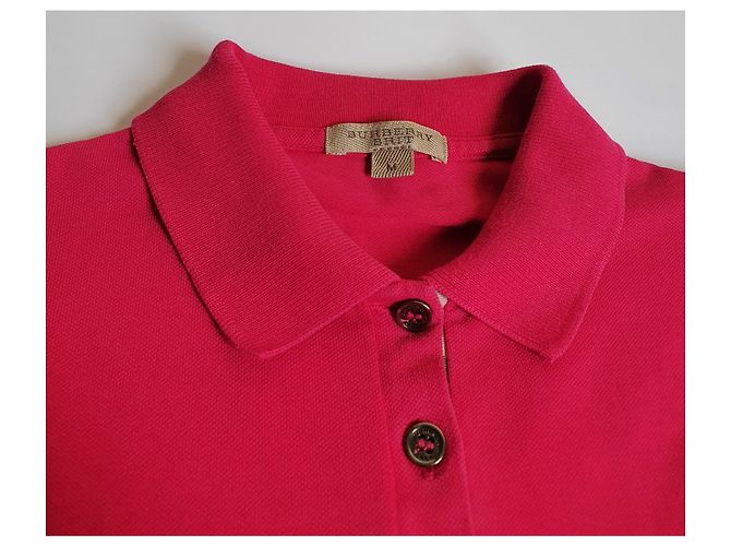 Polo Burberry Rosa de Algodón - vista 3