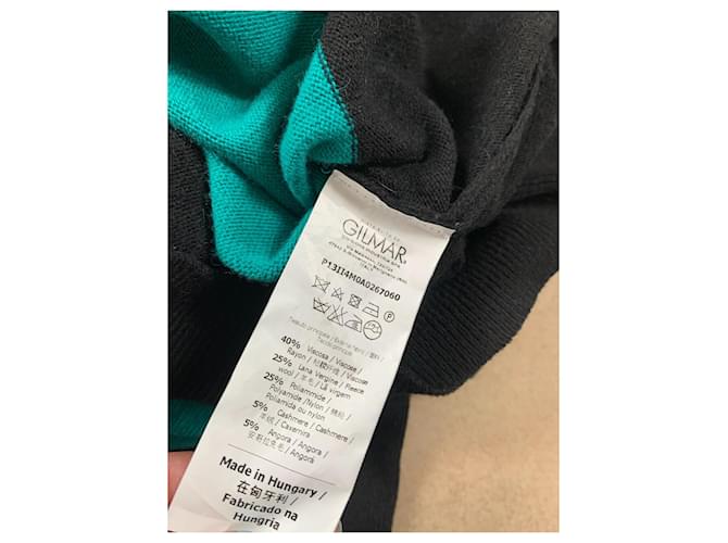 Iceberg Wollpullover Schwarz Grün XS - Ansicht 5