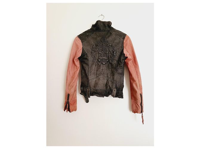 Giorgio & Mario Giacca aderente vintage, Modello limitato Rosa Grigio - vista 2