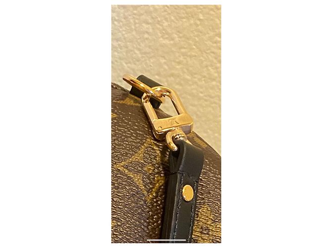 Louis Vuitton Palm Springs Mini Rucksack Braun Leder - Ansicht 7