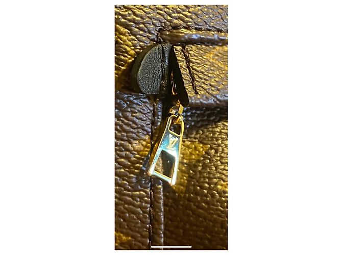 Louis Vuitton Palm Springs Mini Rucksack Braun Leder - Ansicht 9
