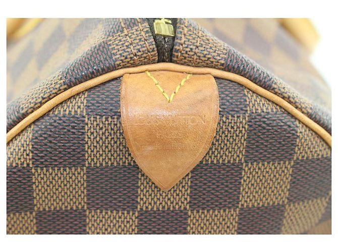 Louis Vuitton Sehr selten 1 oder 1 Centenaire Damier Ebene Speedy 40 Tasche - Ansicht 9