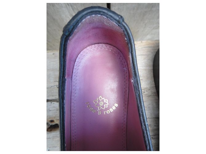 Autre Marque I derby dei Ro's Roses p 37,5 Nero - vista 6