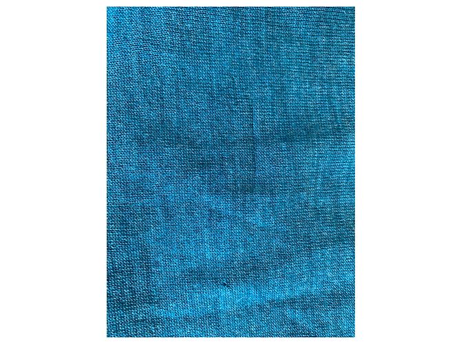 Ballantynes V Ausschnitt Merinowolle Pullover schwarz blau - Ansicht 4