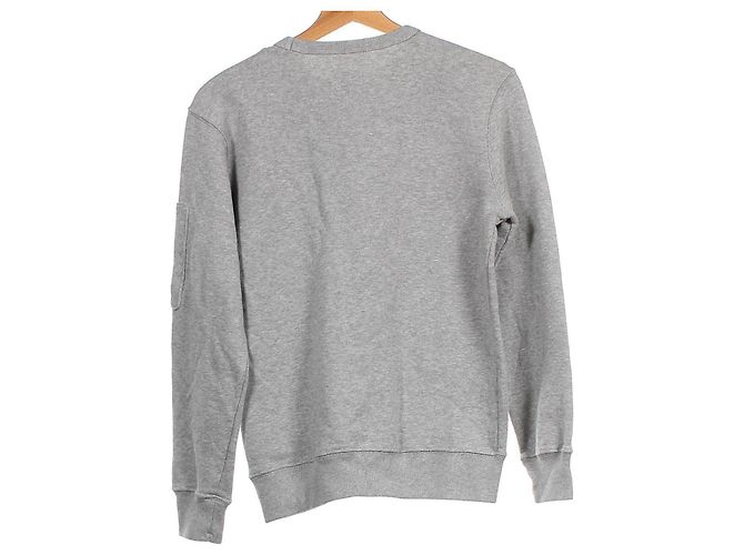CP Company Sweatshirt Lens Crey Gris Coton Garçon - vue 2