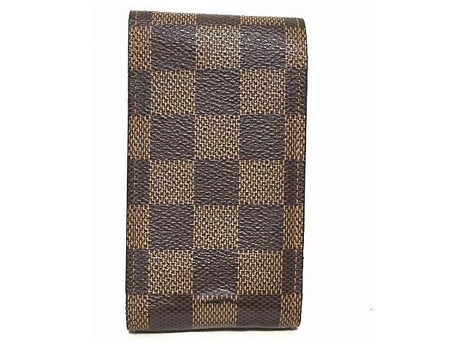 Louis Vuitton Étui à sigarette Marrone - vista 2