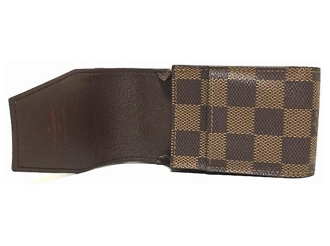 Louis Vuitton Étui à sigarette Marrone - vista 3