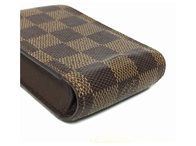 Louis Vuitton Étui à sigarette Marrone - vista 5