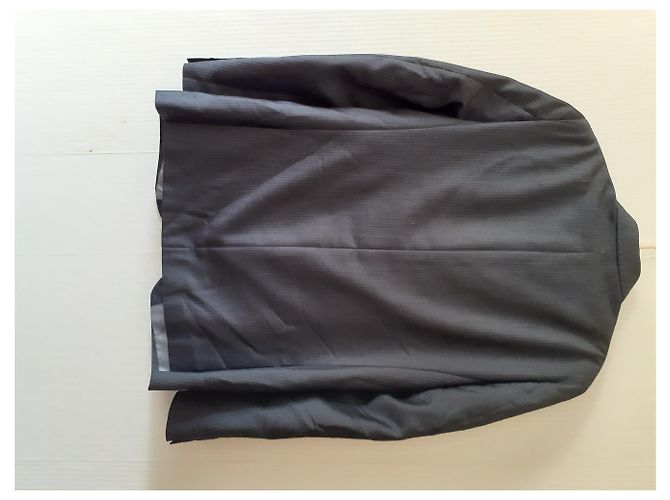 Autre Marque Grey Suit Polyester Viscose Rayon - view 10