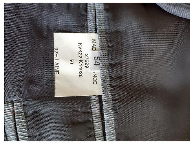 Autre Marque Grey Suit Polyester Viscose Rayon - view 4