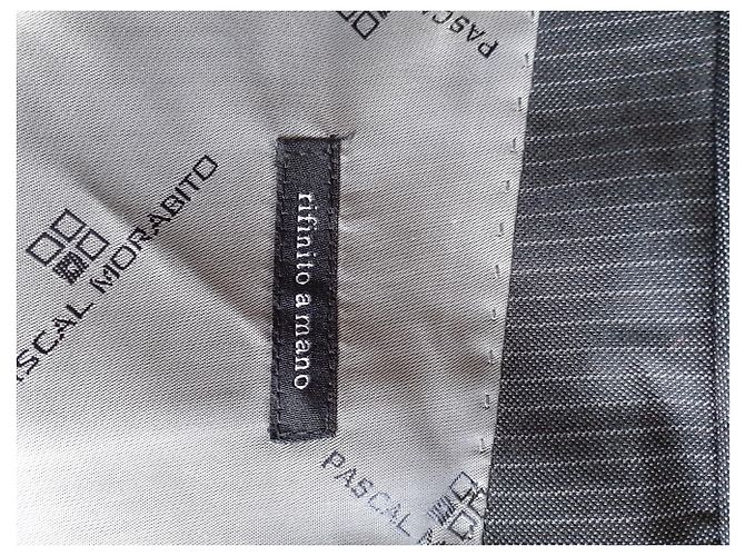 Autre Marque Grey Suit Polyester Viscose Rayon - view 5