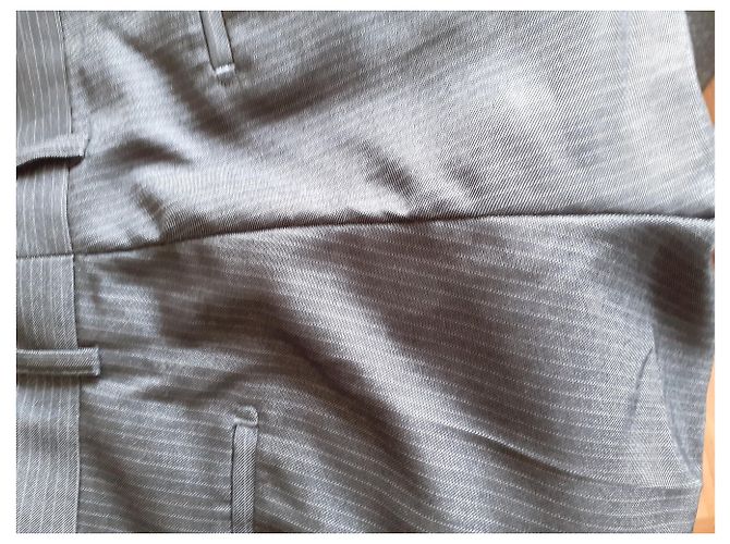 Autre Marque Grey Suit Polyester Viscose Rayon - view 6