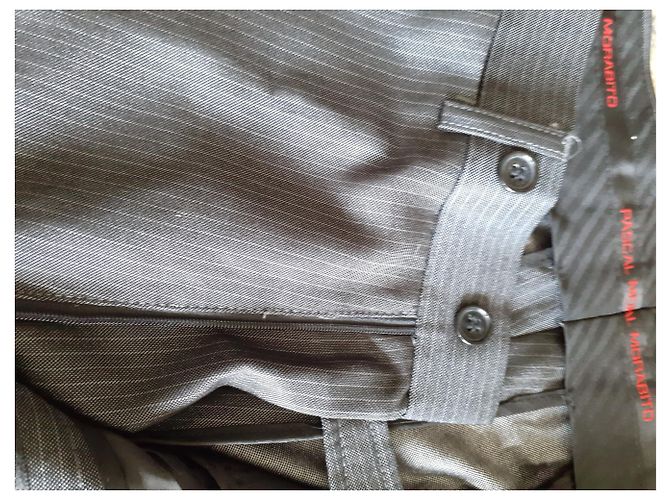 Autre Marque Grey Suit Polyester Viscose Rayon - view 8