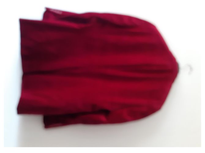 Giacca Blazer Bruce Field in Velluto di Cotone Rosso - vista 4