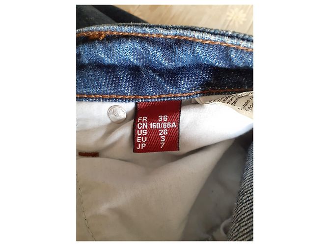 Comptoir Des Cotonniers Vaqueros de denim azul - vista 2