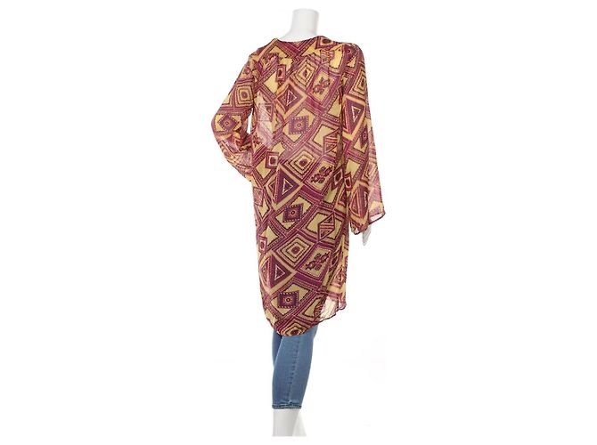 By Malene Birger Seiden Tunika Kleid Mehrfarben - Ansicht 2