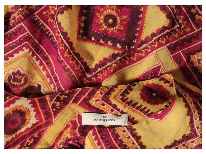 By Malene Birger Seiden Tunika Kleid Mehrfarben - Ansicht 3