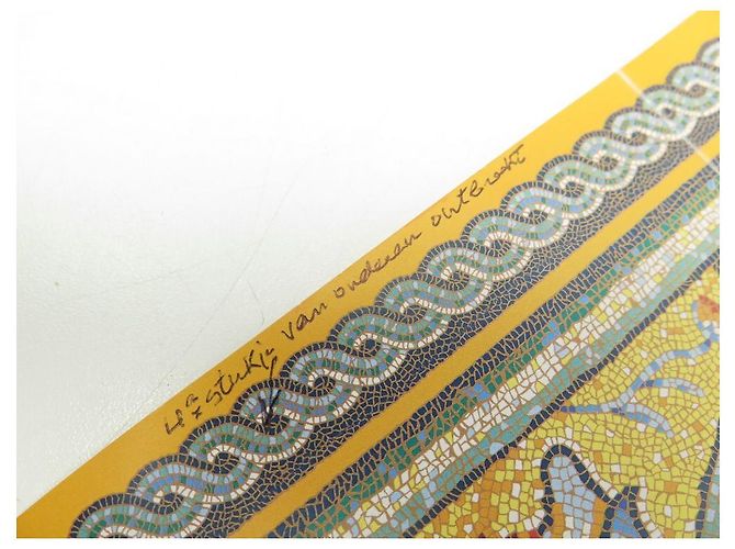 Hermès RARO PUZZLE DI HERMES SOTTO IL CEDRO 270 PEZZI SCIARPA QUADRATI + SCATOLA SCIARPA SERPENTE Multicolore - vista 19