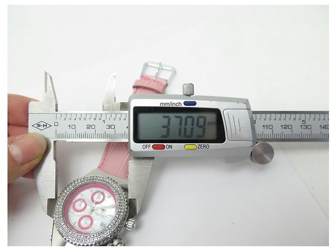 TECHNOMARINE TECHNODIAMOND UHR 37 MM QUARZSTAHL DIAMANTEN +2 Armbänder Pink - Ansicht 8