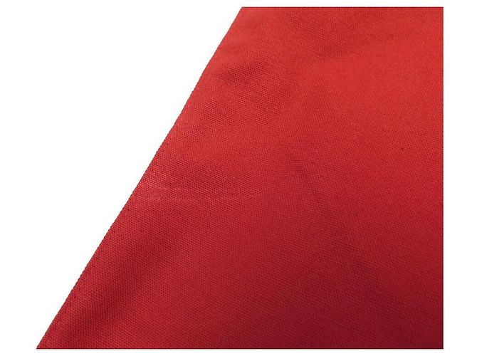Hermès WENDBARE HERMES PFERDEDECKE ROTE BAUMWOLLCANVAS KORBBETTDECKE - Ansicht 5