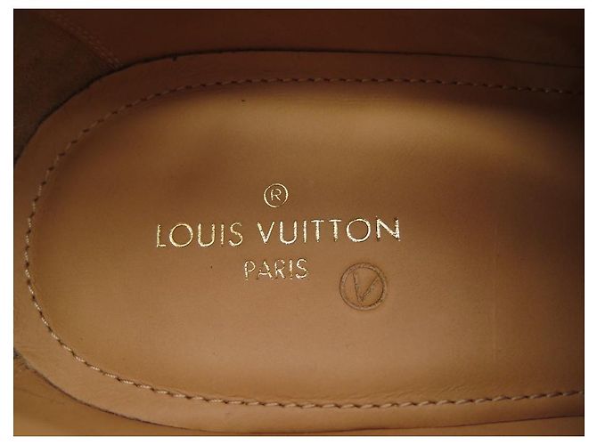 NUOVE SCARPE LOUIS VUITTON VOLTAIRE 7 IT 42 FR DERBY PELLE NERA + SCATOLA Nero - vista 7