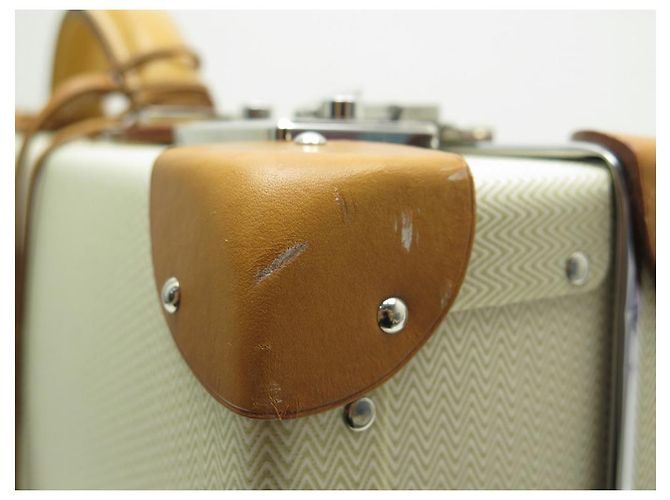 Hermès RARO CUSTODIA HERMES FAUBOURG EXPRESS LINE PM CHEVRON BEIGE LIMITED HARD CASE - vista 12