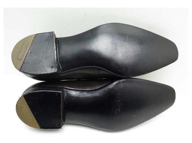 CHAUSSURES CORTHAY DERBY ARCA 41.5 2 OEILLETS CUIR MARRON + EMBAUCHOIRS - vue 3