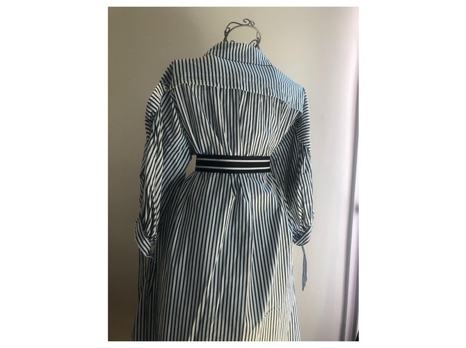 Vestido Maje de algodão branco tamanho 2 - vista 2