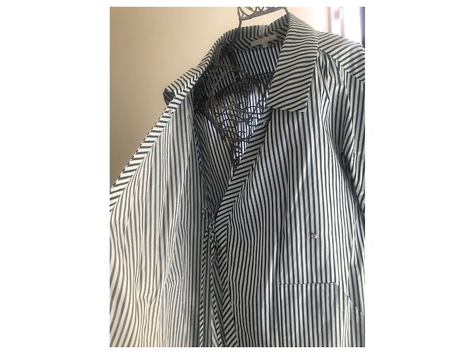 Vestido Maje de algodão branco tamanho 2 - vista 3