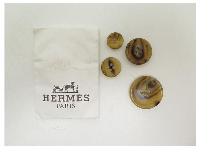 Hermès GIACCA DIRITTA HERMES T 52 L GIACCA TRENCH IMPERMEABILE BEIGE - vista 18