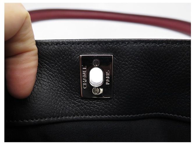 BORSA A MANO CHANEL EXECUTIVE CERF MM A15206 BORSA A MANO CAVIALE NERO - vista 12